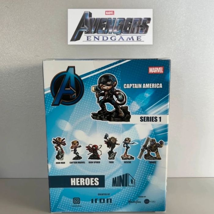 MiniCo Marvel Avengers Endgame Figurine: "Captain America" (Neuf sous Blister) - photo numéro 2