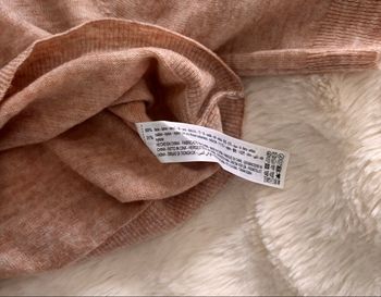 Pull court beige Zara taille M en laine