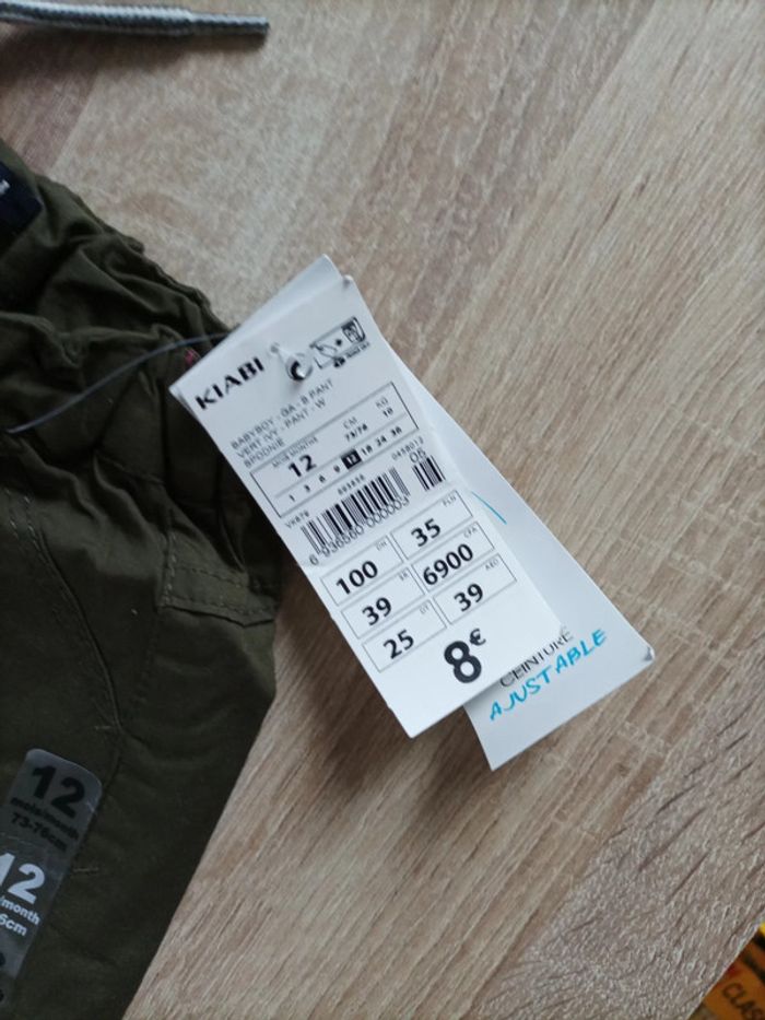 Pantalon 12 mois Kiabi - photo numéro 2