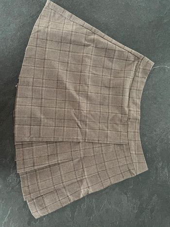 Jupe courte à carreaux
