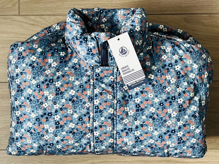 Doudoune fleurie chaude et déperlante avec capuche rétractable Petit bateau T-6 ans - photo numéro 7