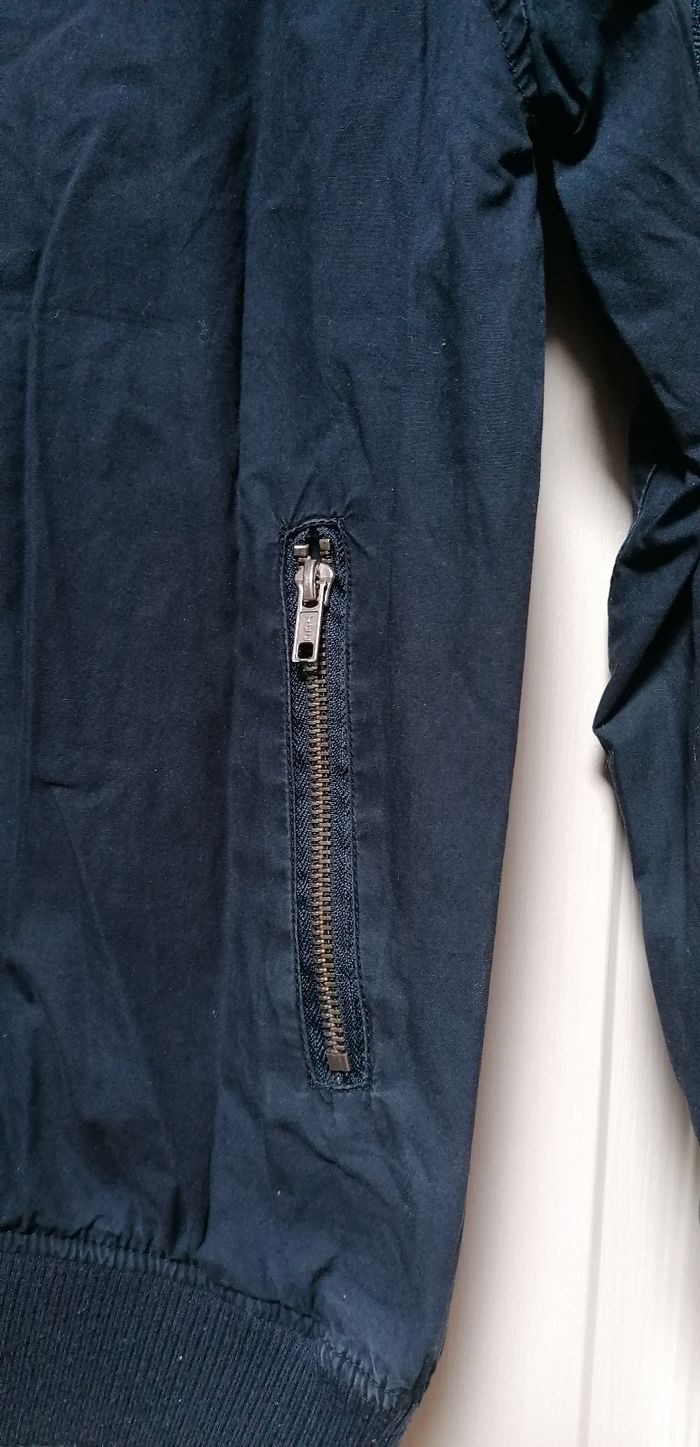 Veste bombers marine kiabi XS - photo numéro 2