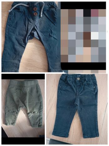 Lot pantalons 6 mois
