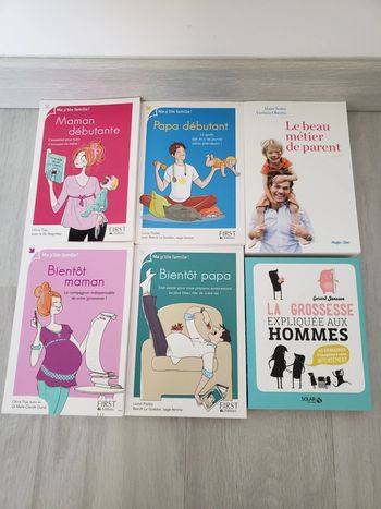 Lot livres grossesse et parents