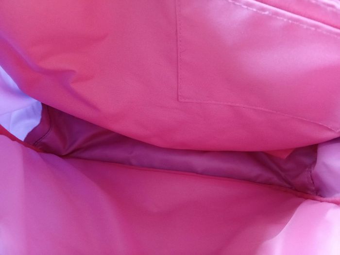 Cartable 36 cm rose patin à roulette arc en ciel - photo numéro 19