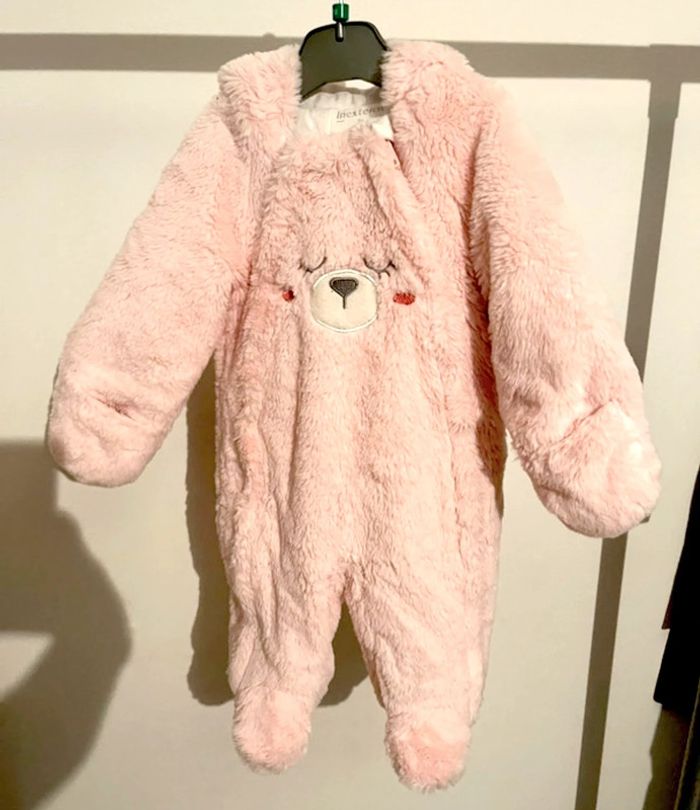 Très belle combinaison  polaire pour bébé fille - photo numéro 3