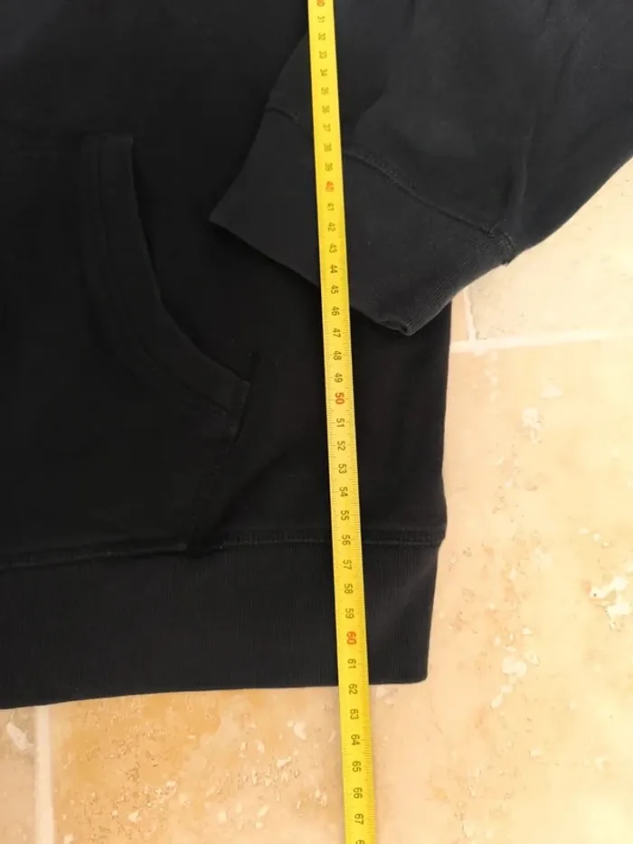 Sweat capuche zippé homme Nautica noir XL excellent état - photo numéro 6