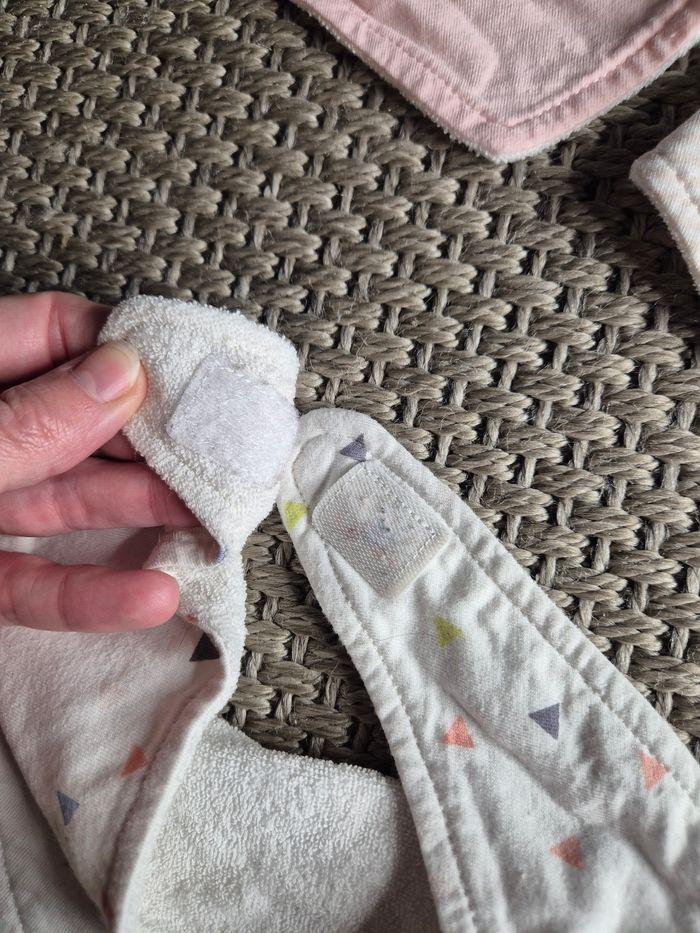 Lot de 5 petits bavoirs bandana - photo numéro 9