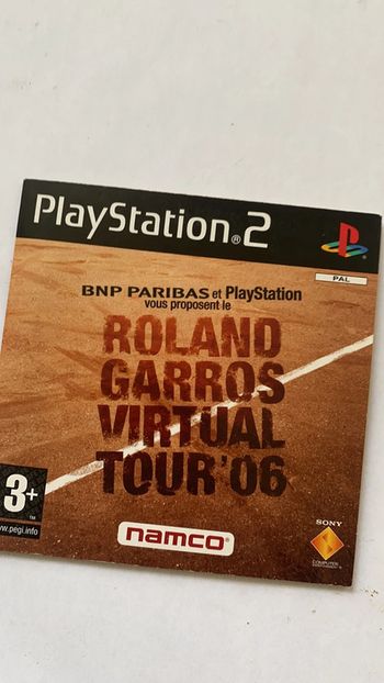 Roland garros virtual tour 06 ps2