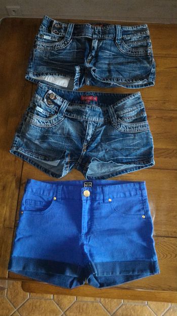 Lot de 3 shorts