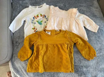 Lot t-shirt manches longues