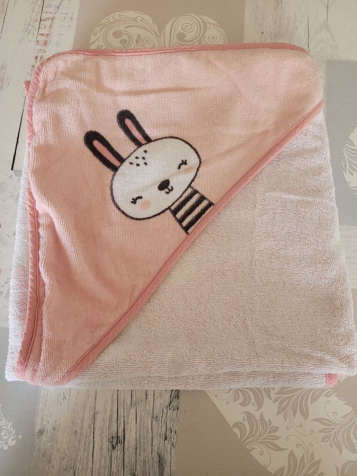Cape de bain fille