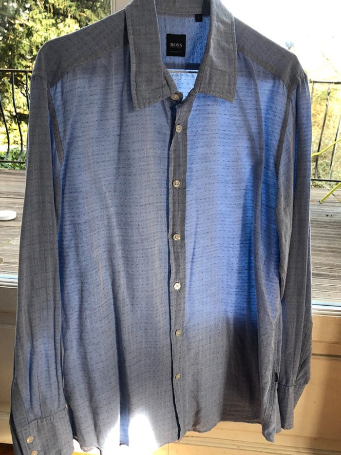 Chemise Hugo boss bleue