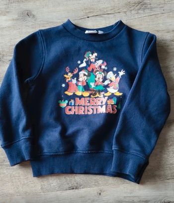 Pull Merry Christmas Disney garçon 4 ans