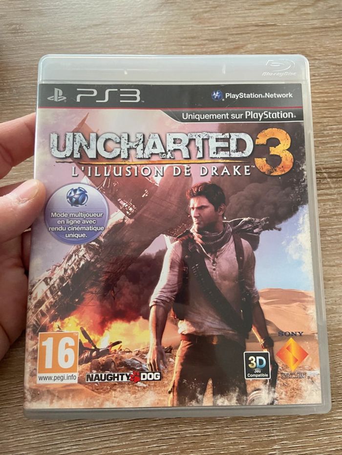 Lot de 3 jeux uncharted sur ps3 - photo numéro 10