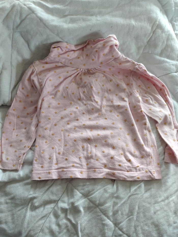 Tee-shirt manches longues avec col