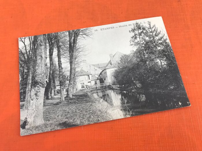 Carte postale ancienne Etampes (Essonne) Moulin du Port - photo numéro 4