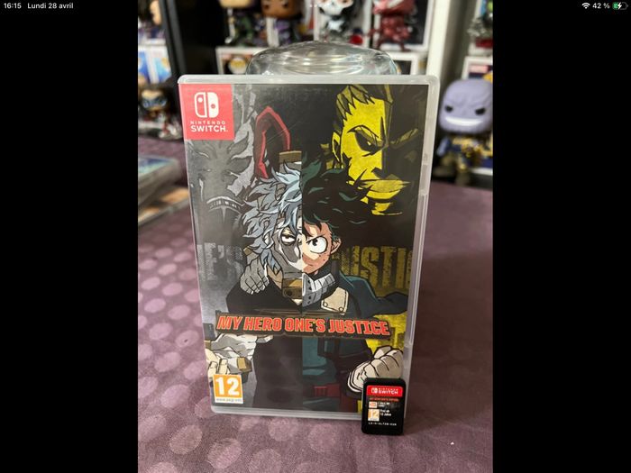 Jeu Nintendo switch my hero one s justice
