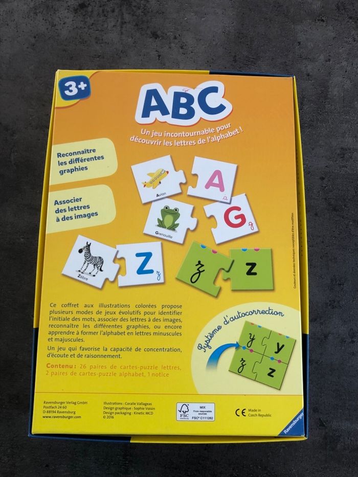 Jeu ABC Ravensburger - photo numéro 3