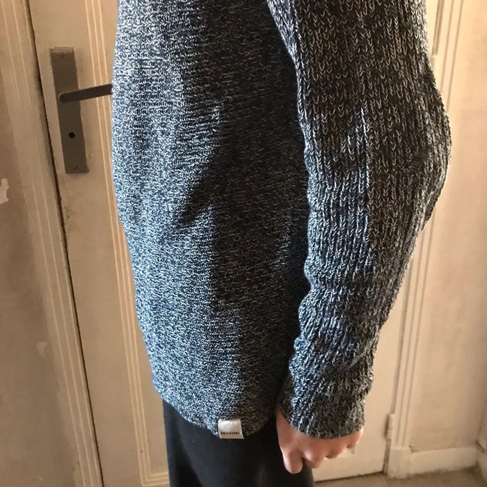 Pull gris chiné marque Only & Sons taille M - photo numéro 7