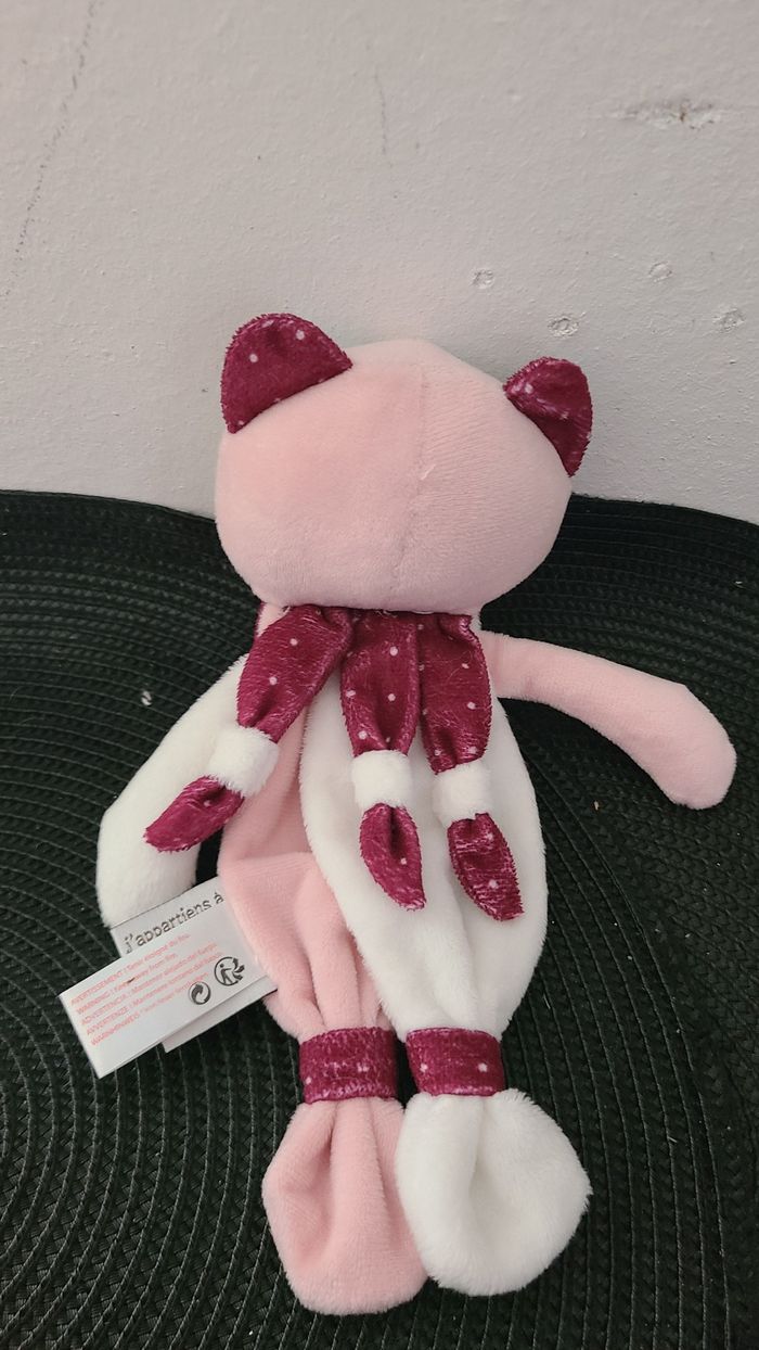 TROIS KILOS SEPT Doudou raton laveur Olga 25 cm - photo numéro 3