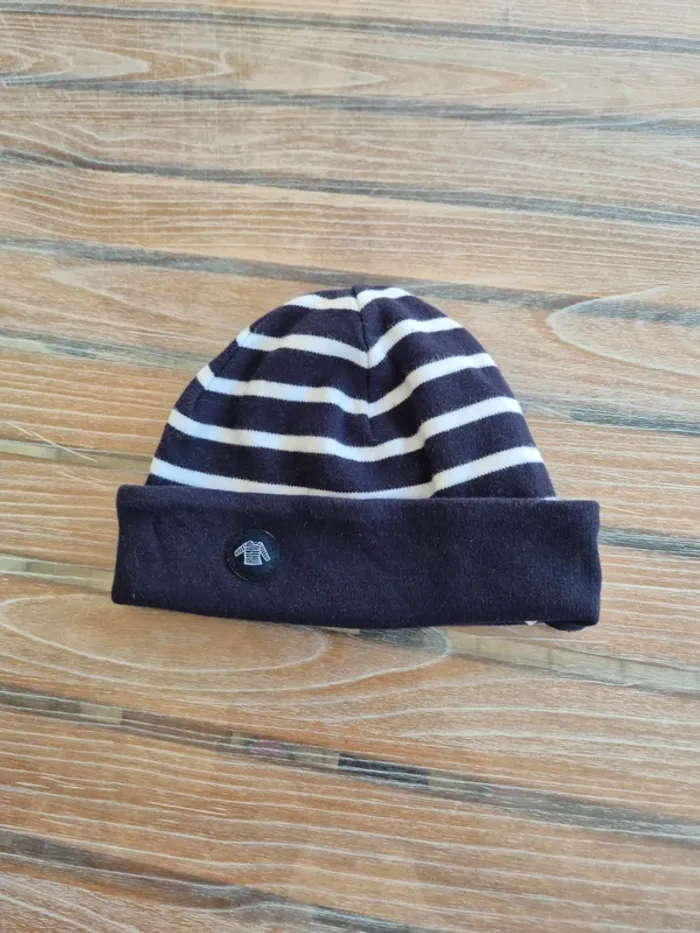 Armor lux Bonnet naissance nourrisson