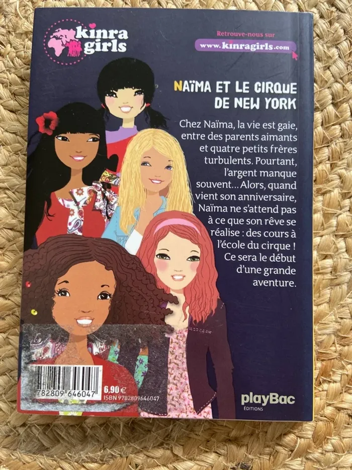 Livre Kinra Girls Naïma et le cirque de New York - photo numéro 2
