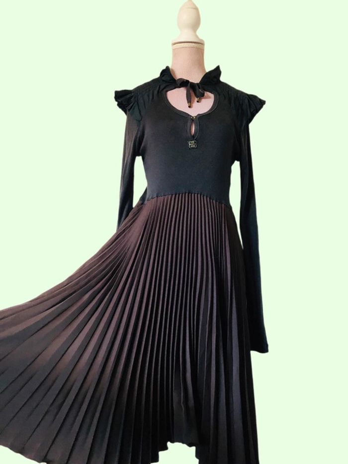 🖤🍁Robe d’automne whimsigoth witchy dark romantic style Cop Copine dress🍁🤎 - photo numéro 5