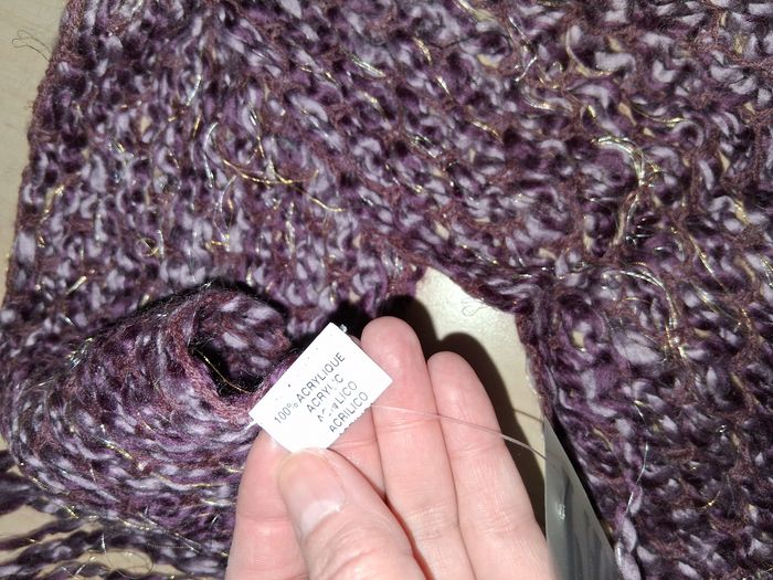 Écharpe à franges - photo numéro 7