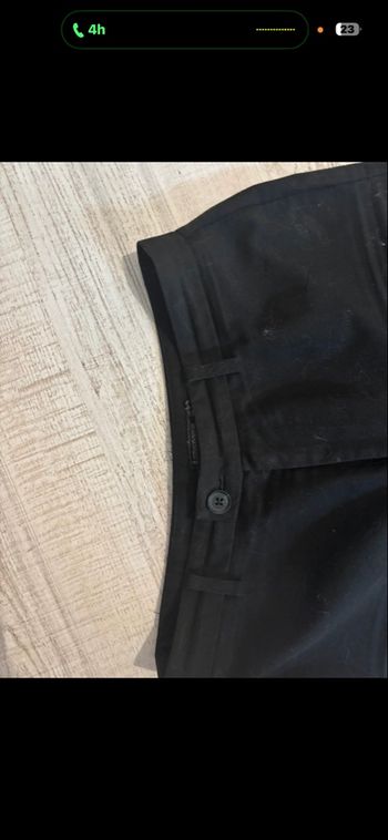pantalon stradivarius noir