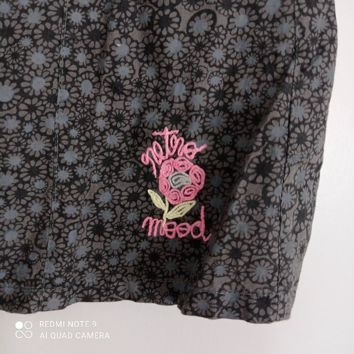 Blouse grise à fleurs 4ans Orchestra - photo numéro 2