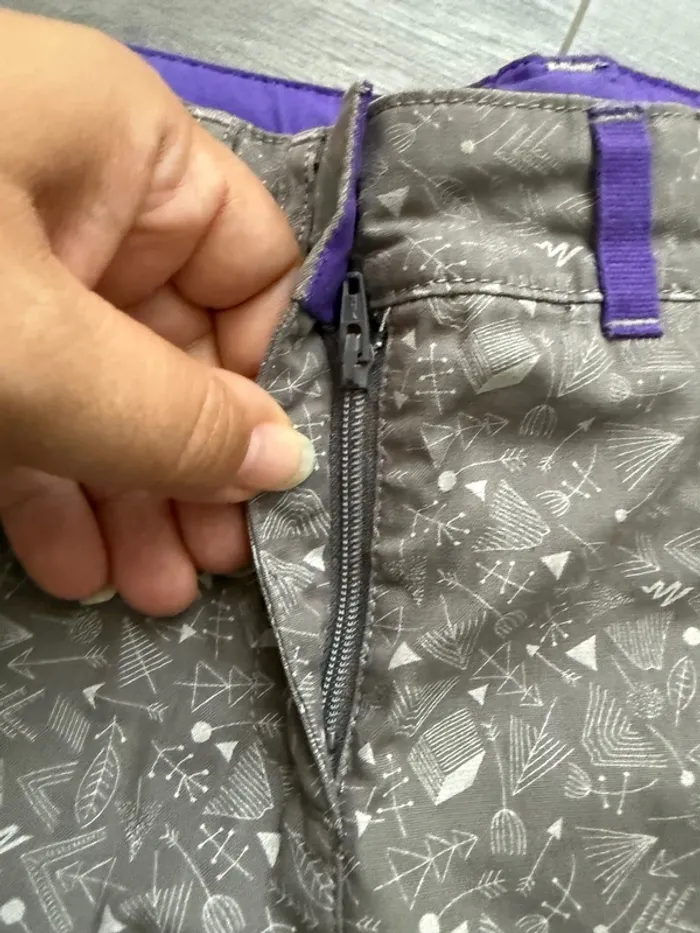 Short gris fille 12 ans Quechua décathlon - photo numéro 6