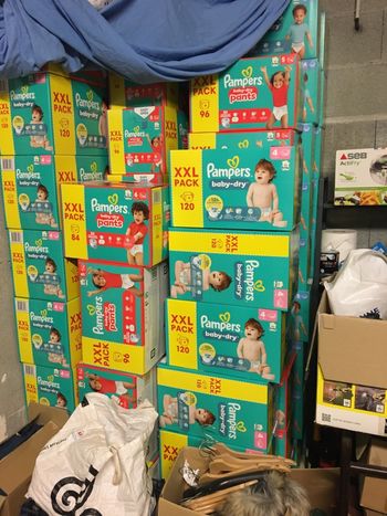 Couches Pampers baby dry pants taille 4 ou 5 ou 6