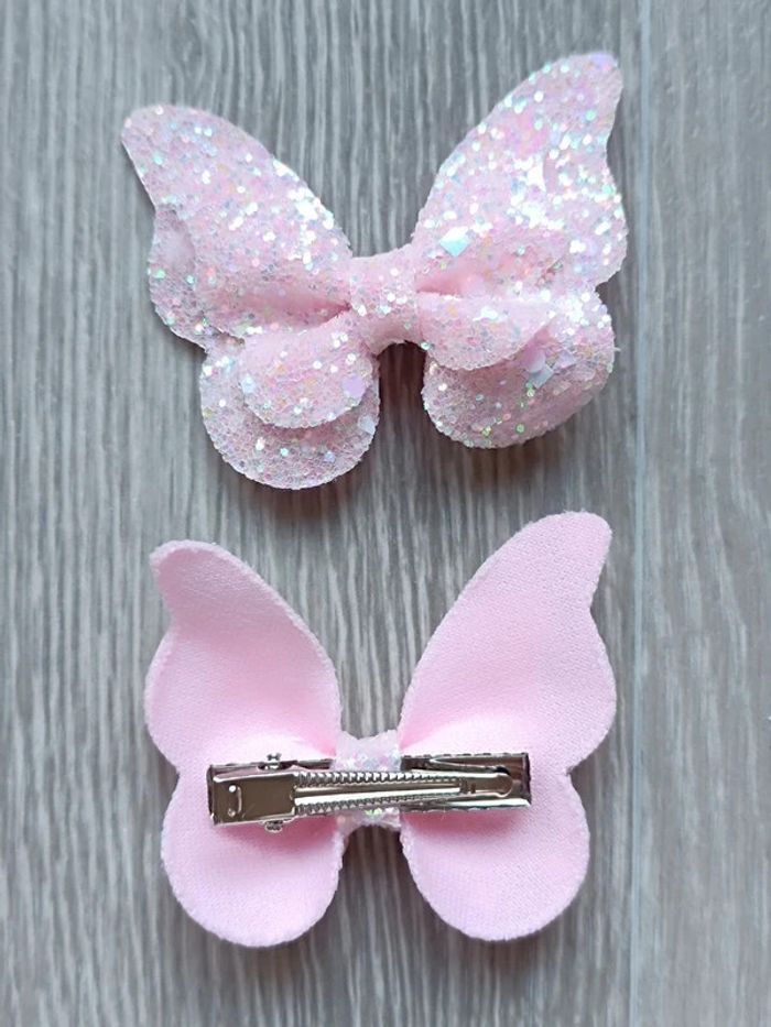 Lot de 2 barrettes pailletées à cheveux enfant - photo numéro 2
