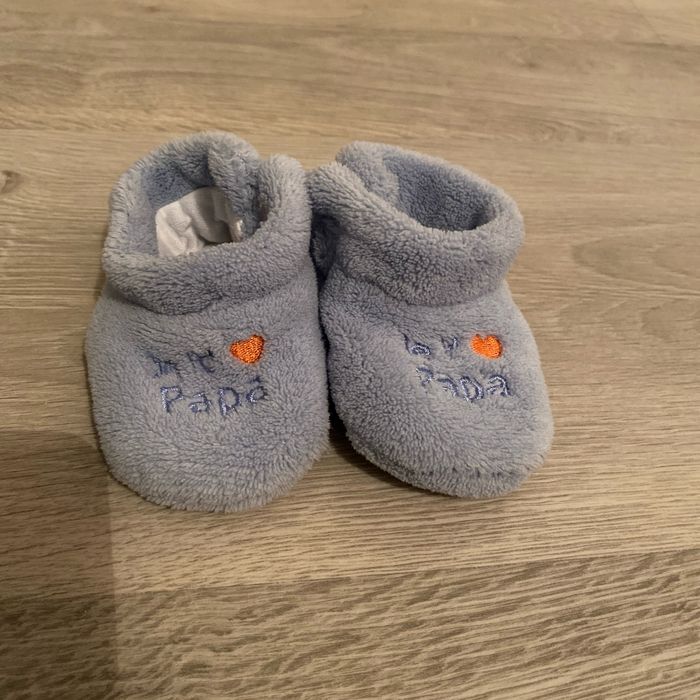 Chausson bébé je t’aime papa