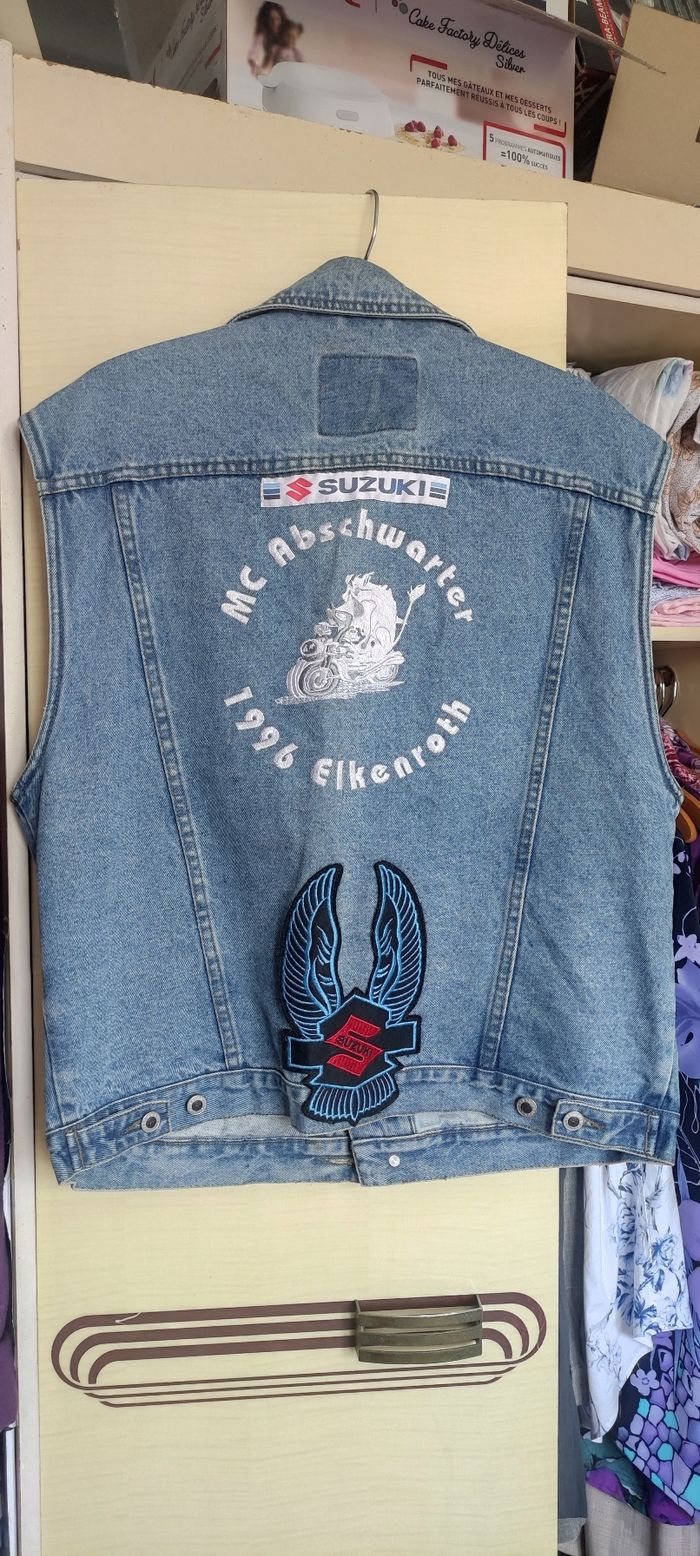 Veste customisée, Arizona Jeans, MC Abschwarter 1996 - photo numéro 2