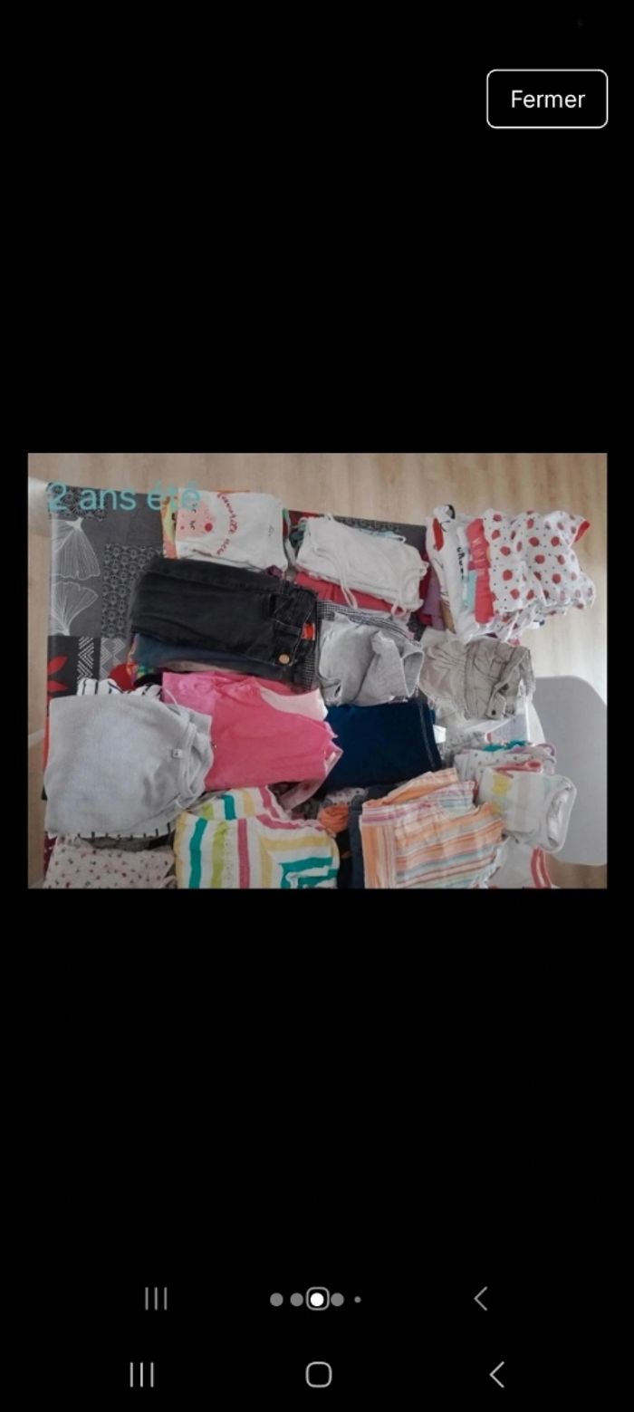 Lot de vêtements fille été
