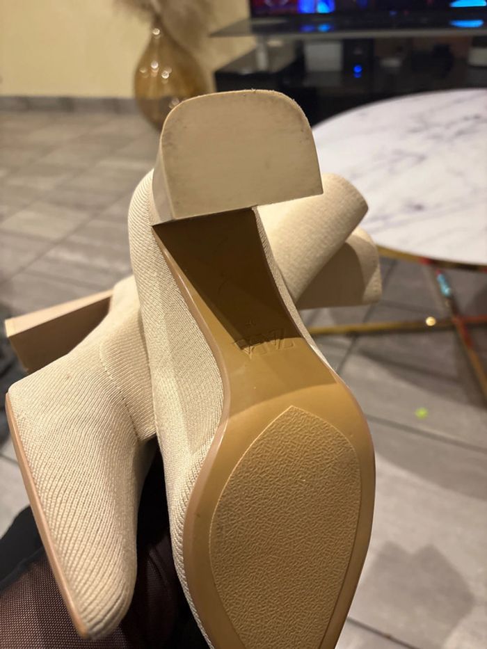 Bottines Zara beige - photo numéro 6