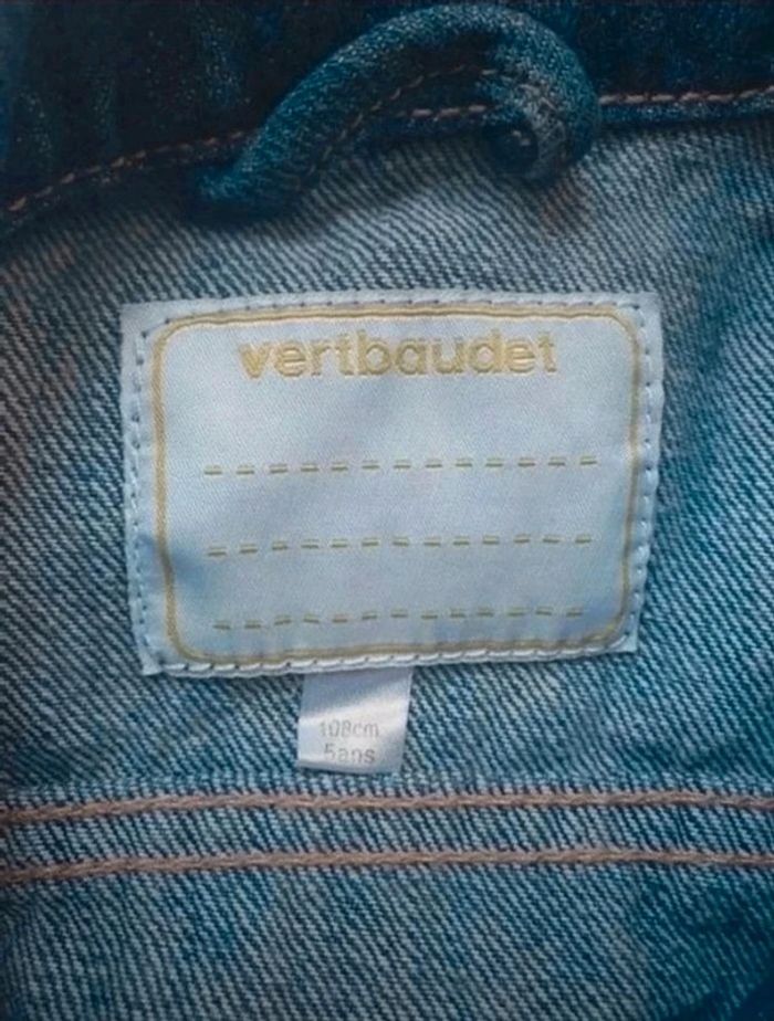 Veste en jean bleu denim Vertbaudet 5 ans - photo numéro 11