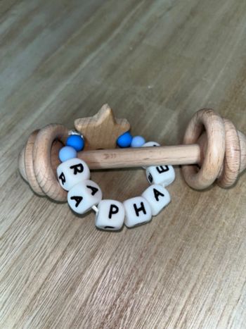 Hochet personnalisé