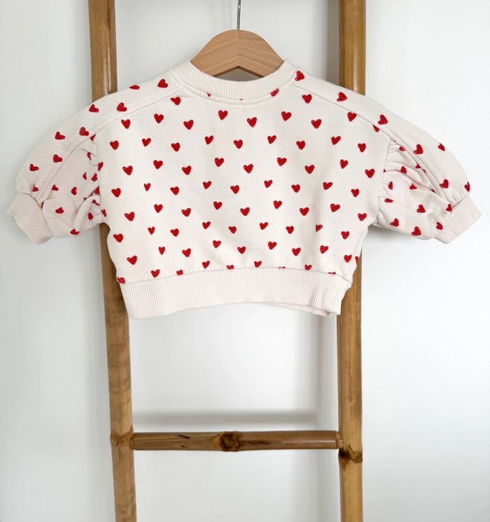 Sweet blanc motifs coeurs Bout'chou Taille 6 mois.