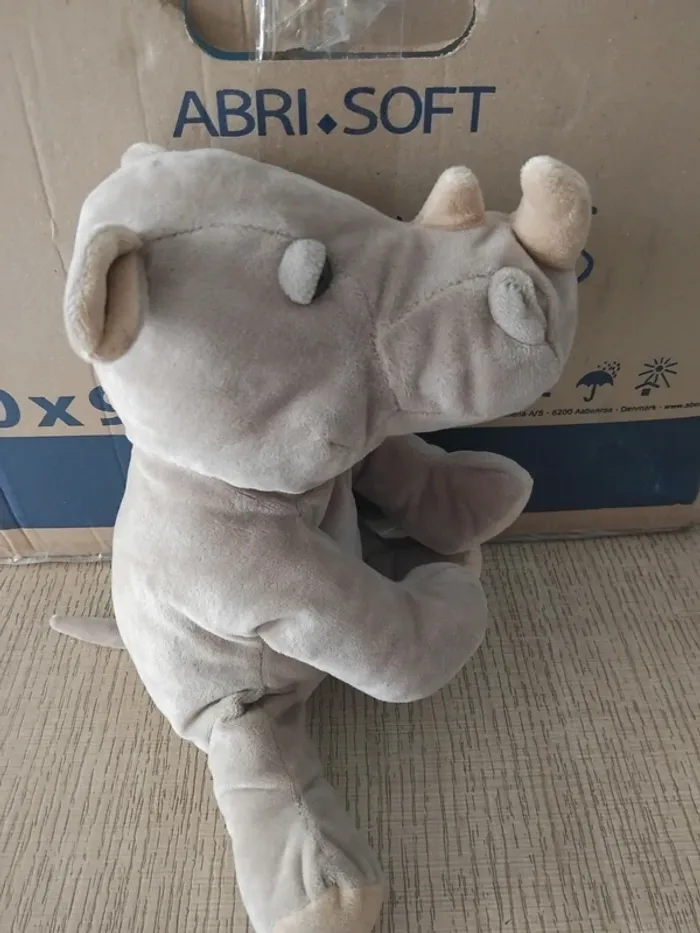 Peluche Rhinocéros Neuve * - photo numéro 2