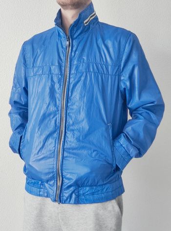 Veste bombers premium bleu / Jack & Jones - 38/M