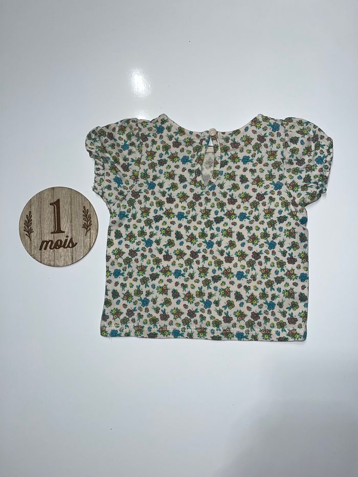 T-shirt 1 mois kiabi - photo numéro 2
