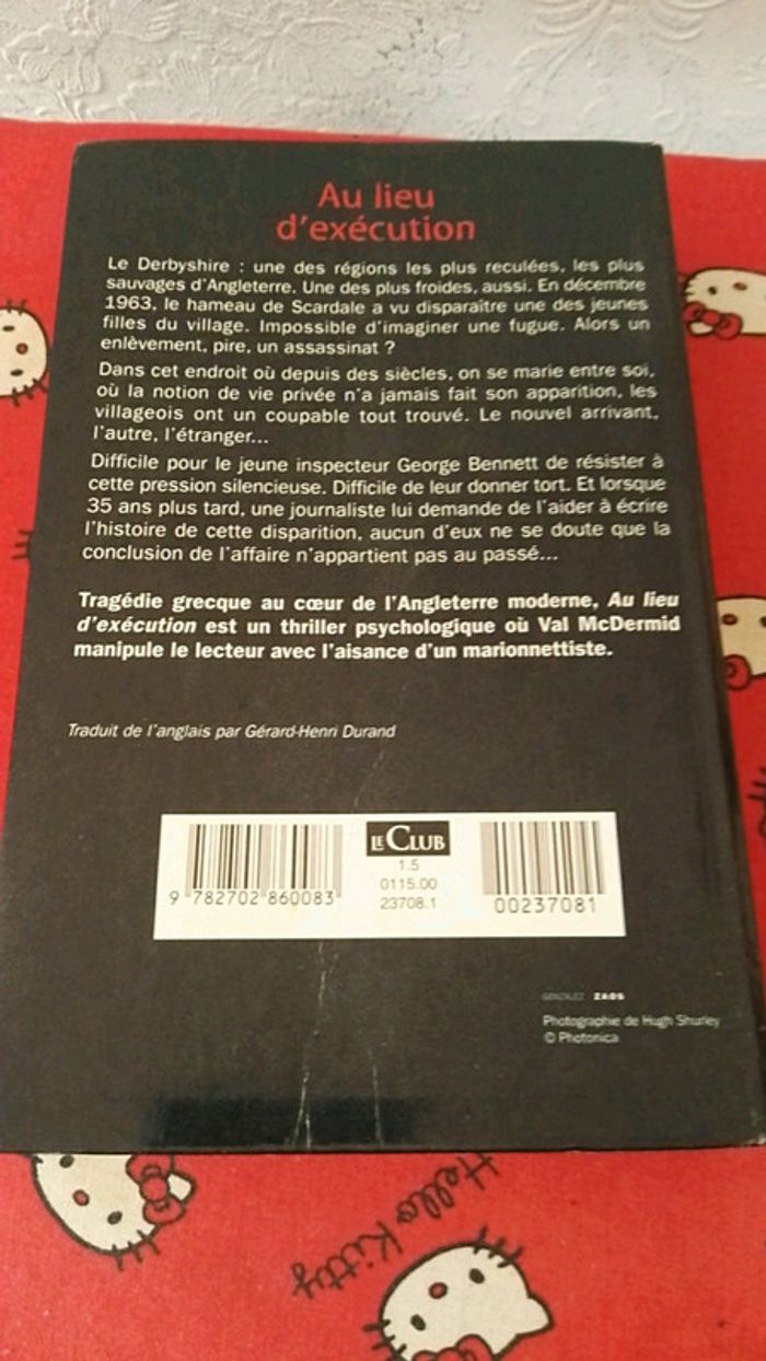 Livre « au lieu d exécution» - photo numéro 2