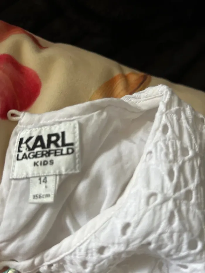 Robe blanche Karl Lagerfeld 14 ans ( xxs) - photo numéro 6