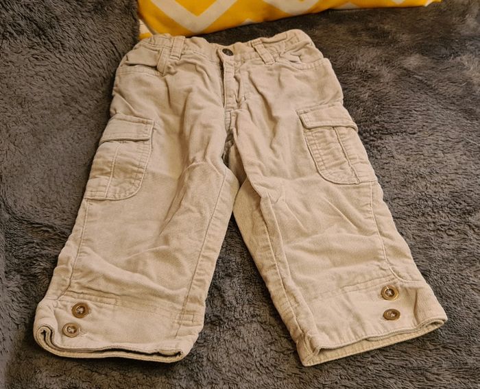 Pantacourt crème fille taille 6 ans Vertbaudet - photo numéro 2