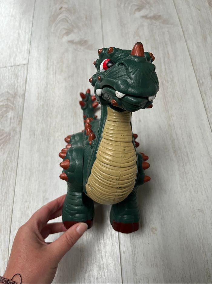 Dinosaure articulé électronique marche bruit  Mattel - photo numéro 3