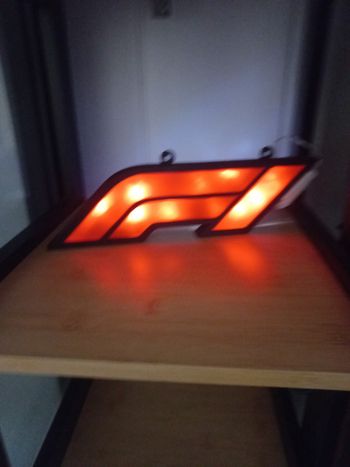 Formule 1 lumineux