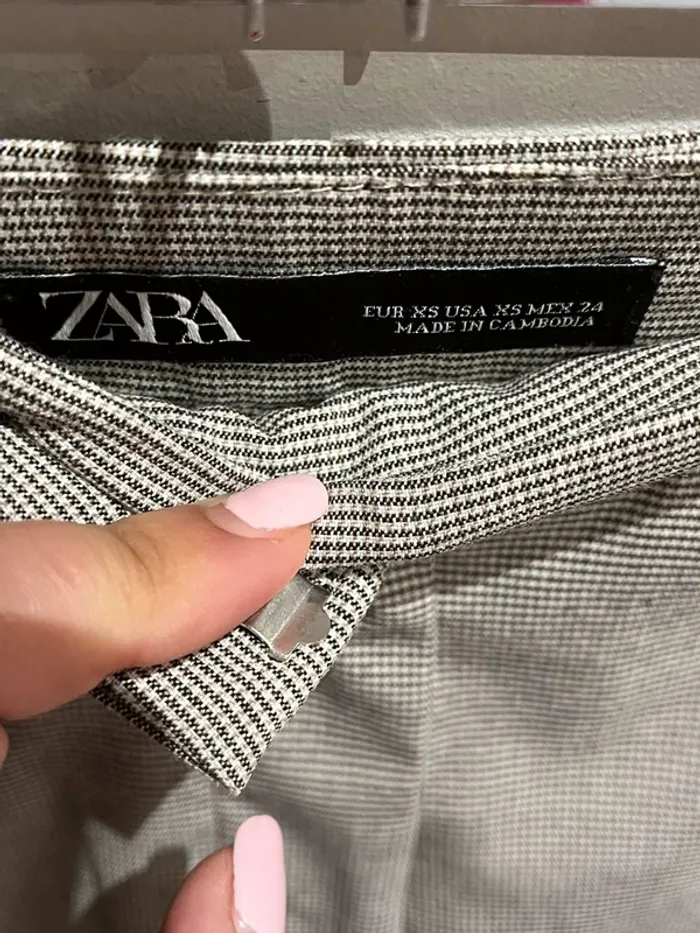 Pantalon tailleur Zara gris - photo numéro 3